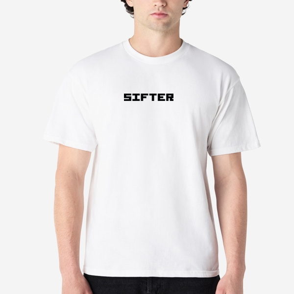 Sifter Logo T-Shirt (White) Thumbnail